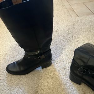 Black boots 15” tall
